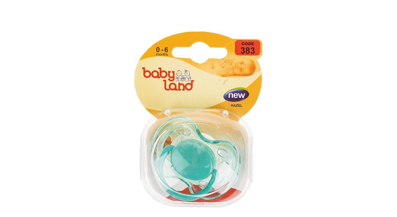 پستانک النا شفاف فندقی قاب کریستالی6-18 ماه بی بی لند babyland کد 384 — تصویر ۸