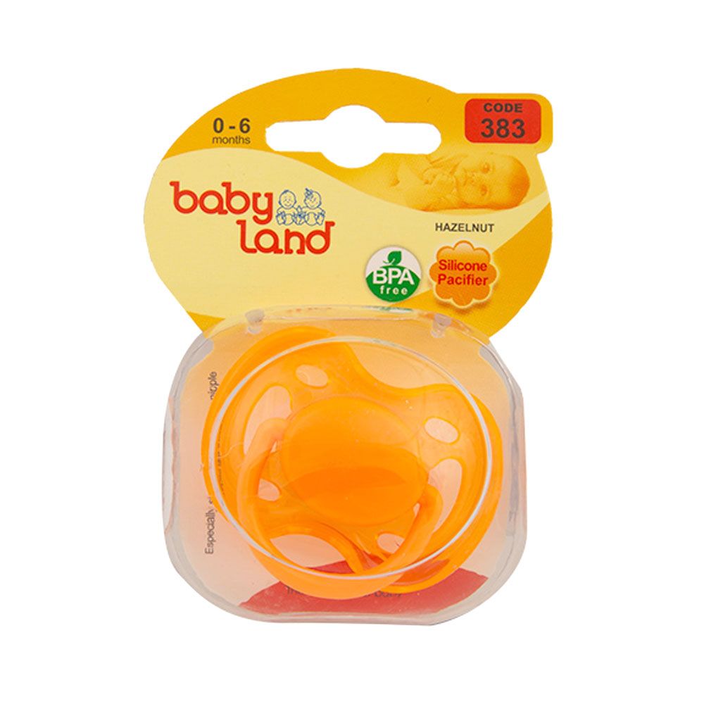 پستانک النا شفاف فندقی قاب کریستالی6-18 ماه بی بی لند babyland کد 384 — تصویر ۷