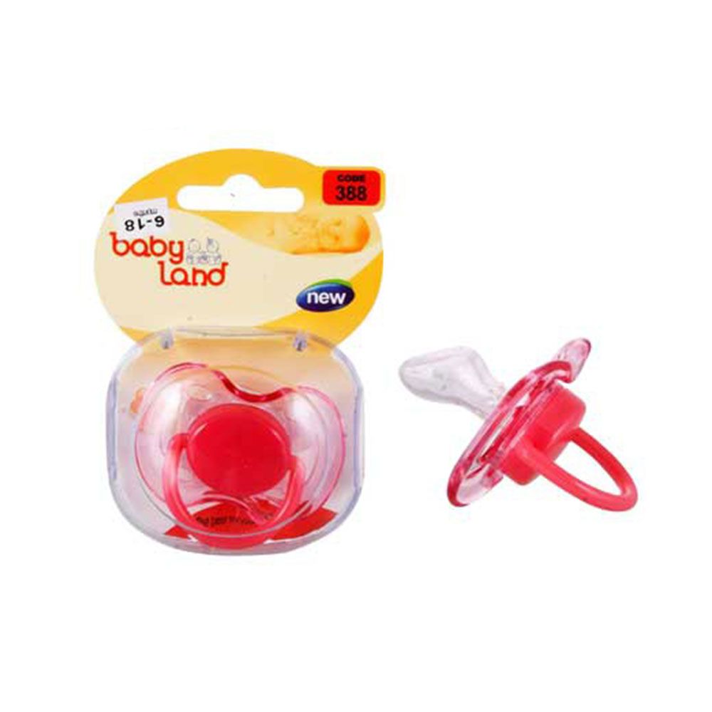 پستانک النا شفاف فندقی قاب کریستالی6-18 ماه بی بی لند babyland کد 384 — تصویر ۶