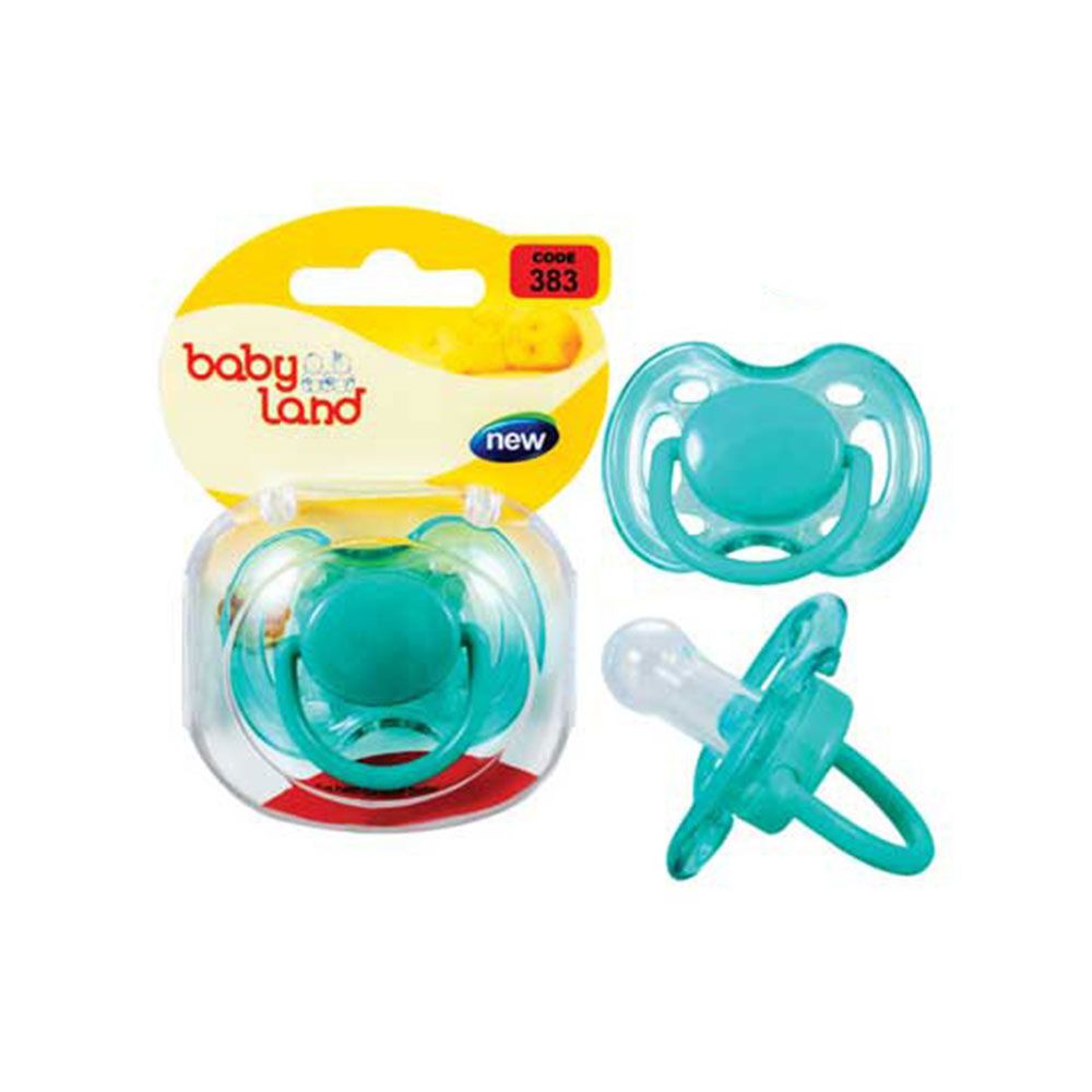پستانک النا شفاف فندقی قاب کریستالی6-18 ماه بی بی لند babyland کد 384 — تصویر ۲