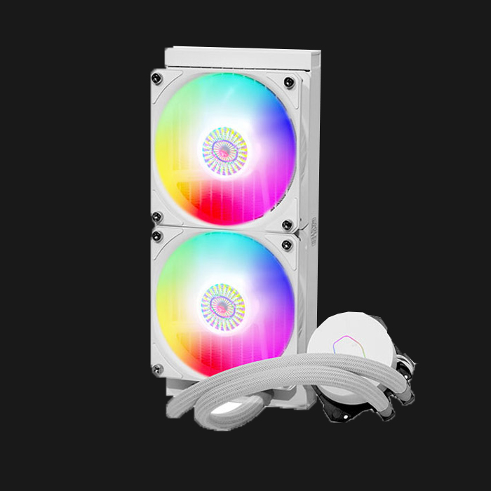 خنک کننده پردازنده کولر مستر MASTERLIQUID ML240L ARGB WHITE EDITION V2 — تصویر ۳