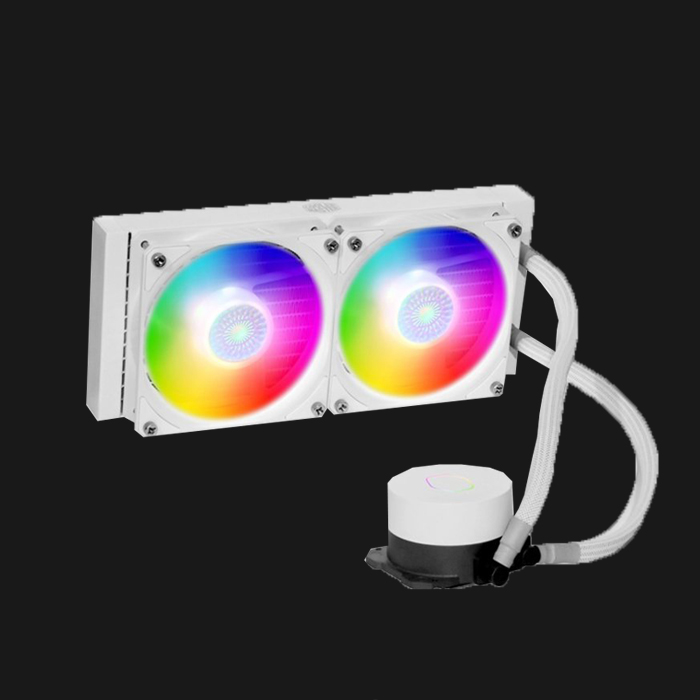 خنک کننده پردازنده کولر مستر MASTERLIQUID ML240L ARGB WHITE EDITION V2 — تصویر ۴