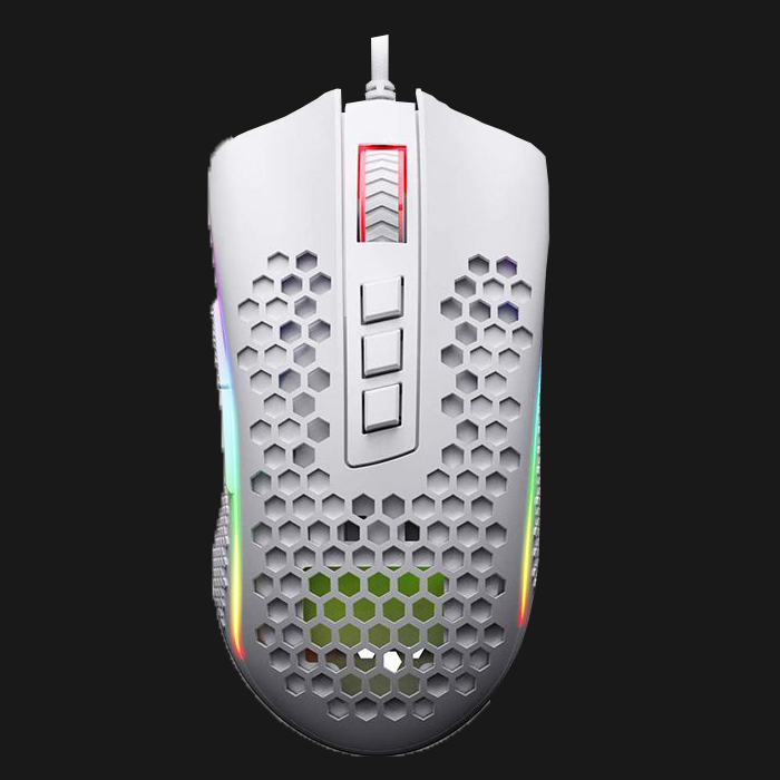 موس گیمینگ ردراگون مدل Redragon Storm Elite M988 White