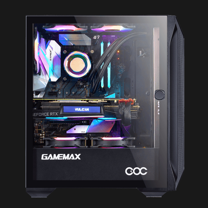 قاب کیس گیمینگ گیم‌مکس مدل GAMEMAX Brufen C1 — تصویر ۳