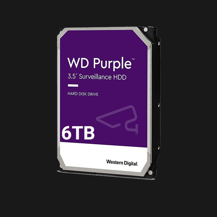 هارددیسک اینترنال وسترن دیجیتال سری Purple ظرفیت 6 ترابایت
