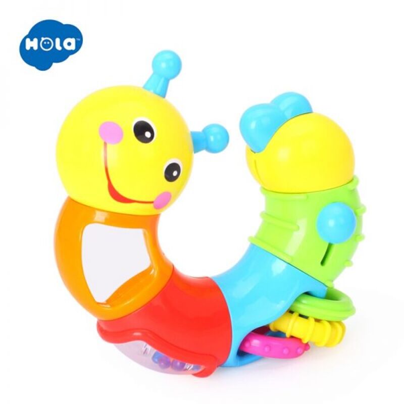 جغجغه کرم مفصلی 786B هولی تویز Huile Toys — تصویر ۴