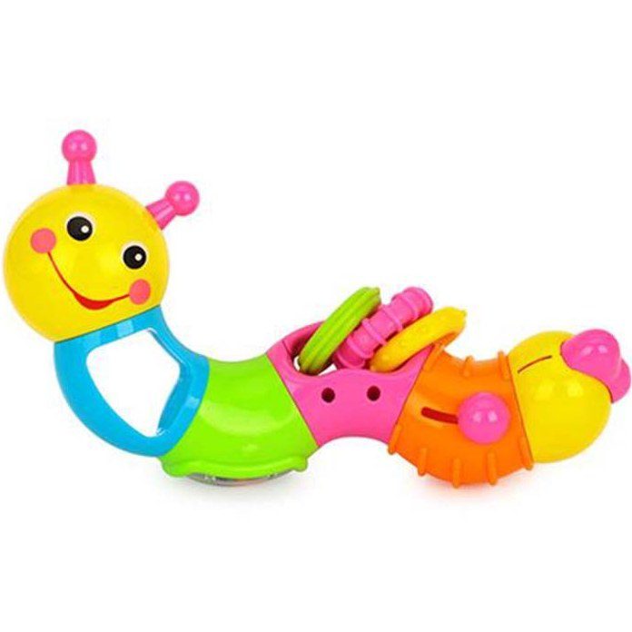 جغجغه کرم مفصلی 786B هولی تویز Huile Toys — تصویر ۶