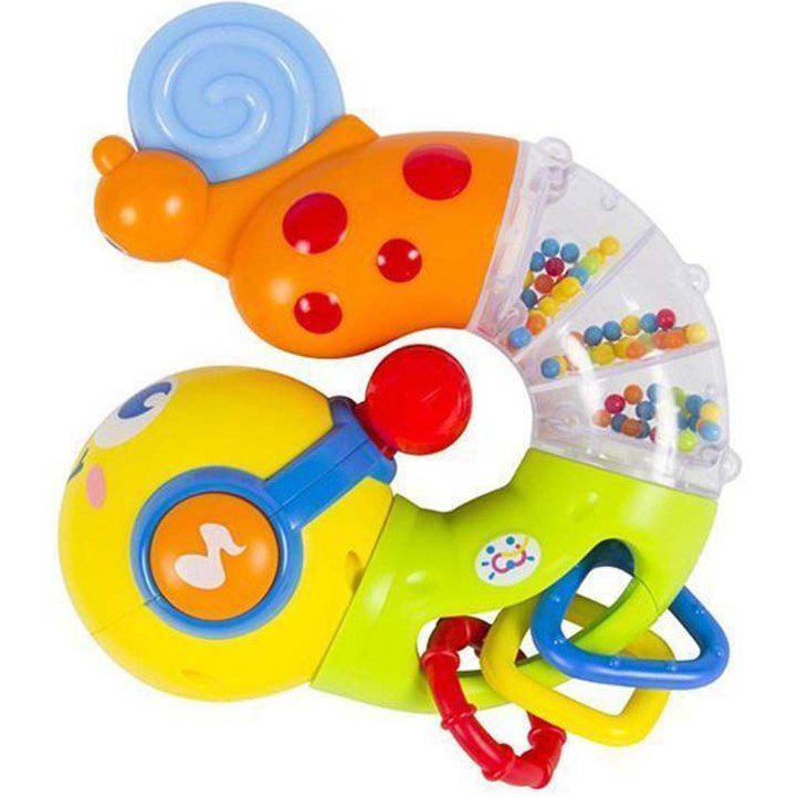 جغجغه کرم مفصلی 786B هولی تویز Huile Toys — تصویر ۵