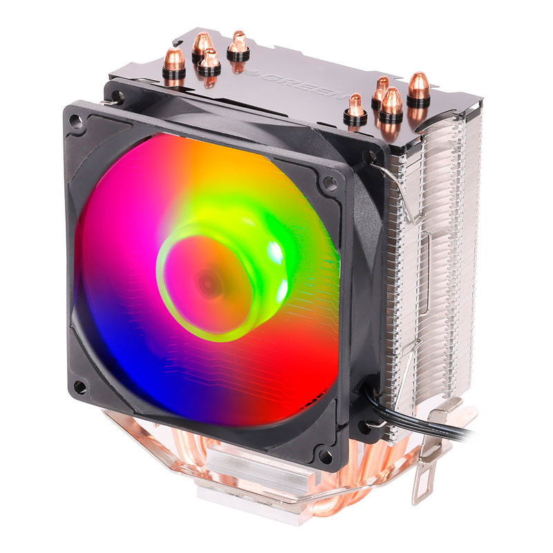 فن خنک کننده CPU گرین Green NOTUS 100-ARGB — تصویر ۲