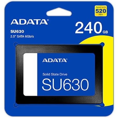 اس اس دی ای دیتا Ultimate SU630 SATA III 240GB ا Adata Ultimate SU630 240GB 3D QLC Internal SSD Drive