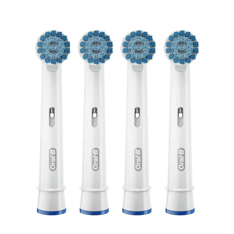 سری یدک مسواک برقی اورال بی مدل سنسیتیو کلین (Sensitive clean) بسته 4 عددی — تصویر ۲