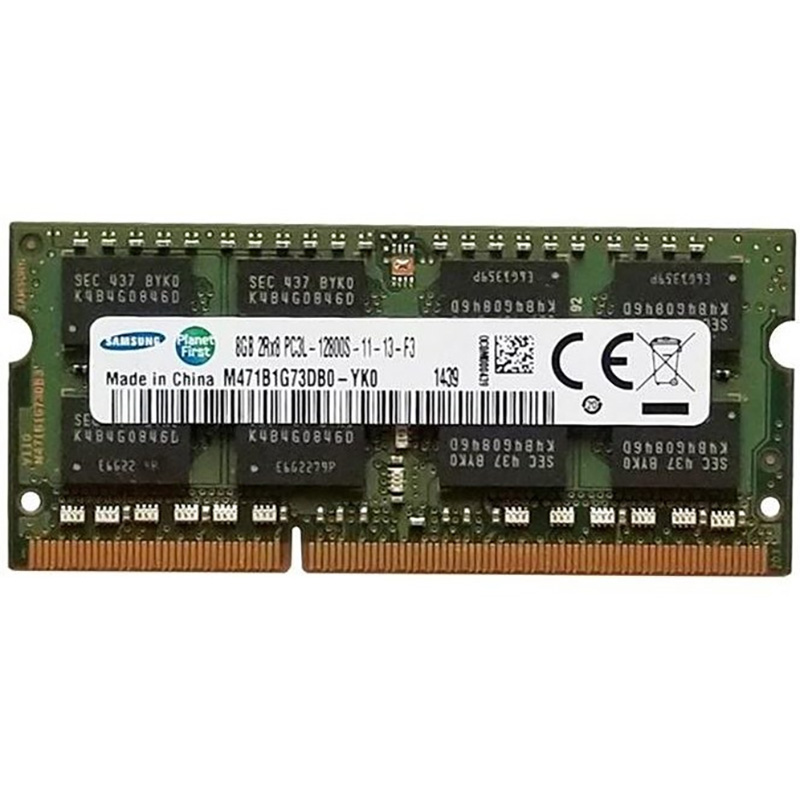 رم لپ تاپ DDR3L تک کاناله 1600 مگاهرتز CL11 سامسونگ Samsung مدل PC3L ظرفیت 8 گیگابایت