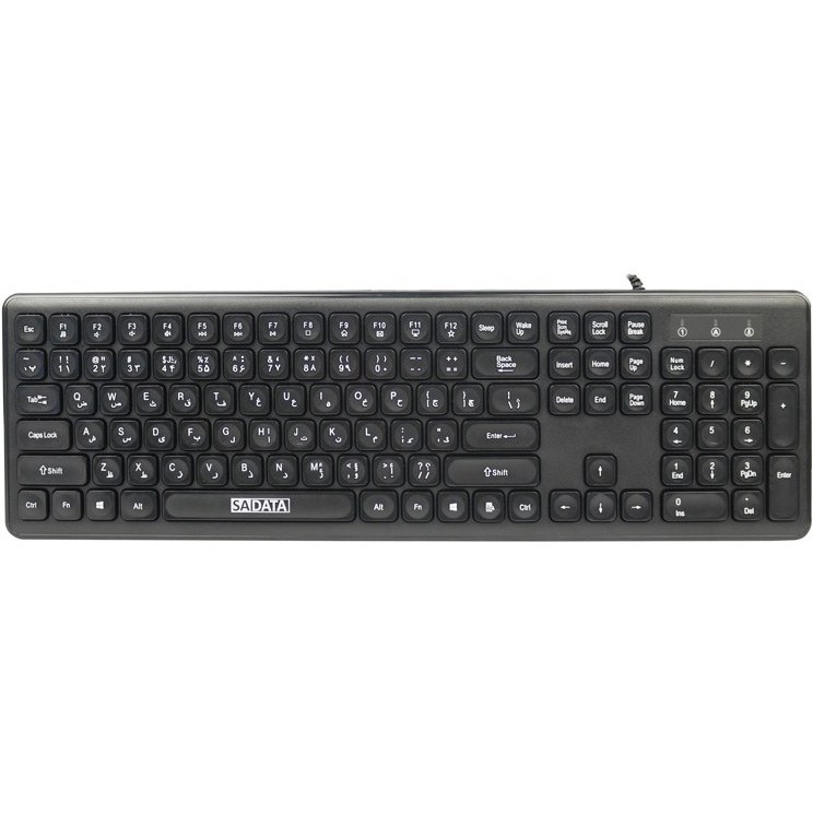 کیبورد باسیم سادیتا مدل SK-301 ا SK-301 Wired Keyboard