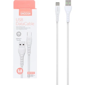 کابل شارژ 1.1 متری فست Shoosh Type-C مدل SH101C