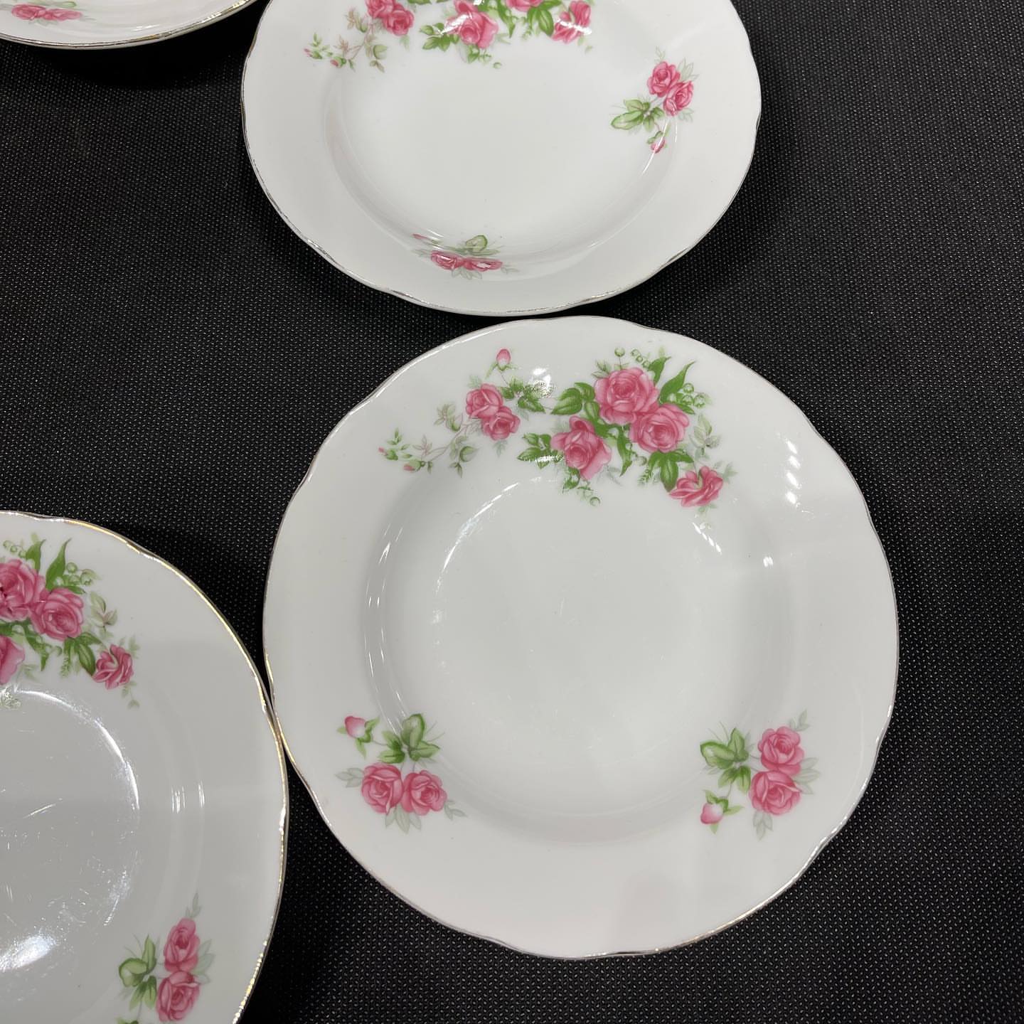 فسنجون خوری کم یاب گلسرخی قدیمی اصل ژاپن مارک یاماتسو کاملا سالم و نو قطر ۱۵ سانت درجه یک — تصویر ۵