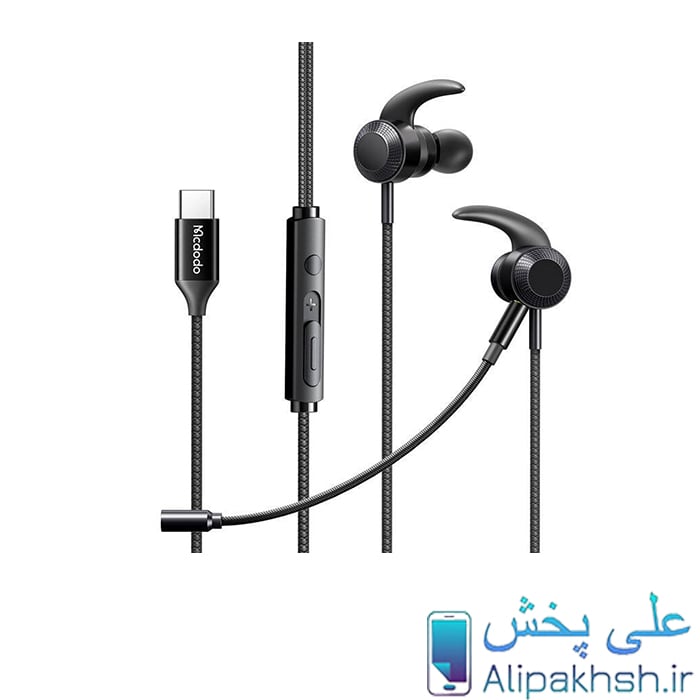 هندزفری گیمینگ تایپ سی McDodo HP-134 Type-C Gaming Earphones