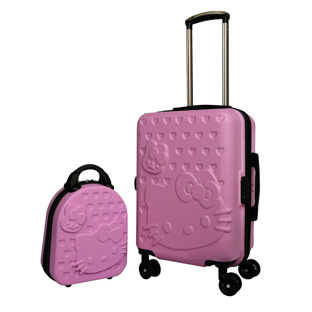 چمدان بچگانه طرح کیتی مدل CS40125 مجموعه دو عددی — تصویر ۳