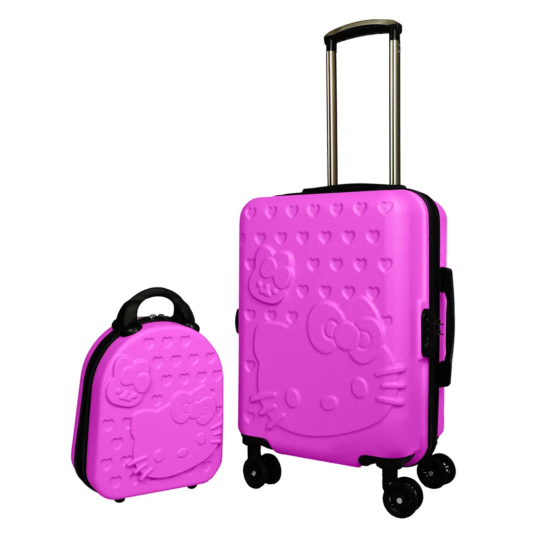 چمدان بچگانه طرح کیتی مدل CS40125 مجموعه دو عددی — تصویر ۴