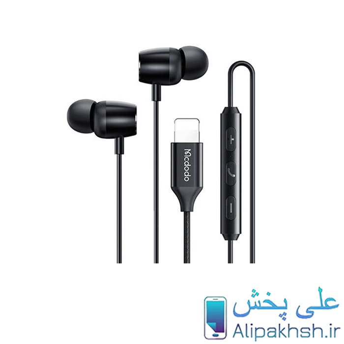 هندزفری لایتنینگ مک دودو MCDODO Earphone Earbuds Audio Lightning HP-104