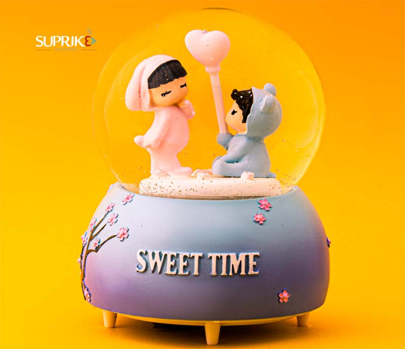 گوی موزیکال دختر و پسر مدل SWEET TIME — تصویر ۲