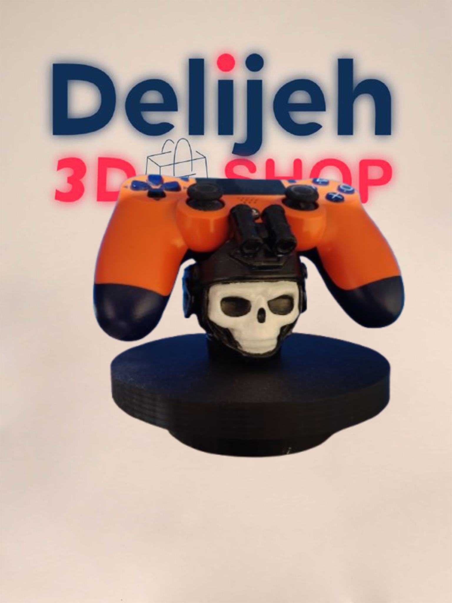 استند دسته ps5 طرح گوست Call Of Duty — تصویر ۵