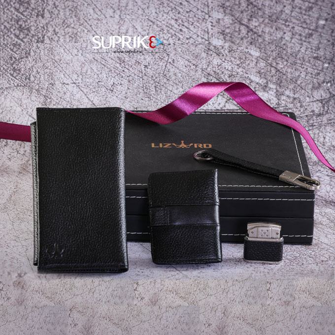 ست چرم طبیعی مردانه Lz1 — تصویر ۲