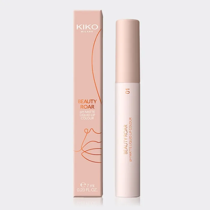 رژ لب مایع مات بیوتی روآر کیکو میلانو KIKO Milano Beauty Roar pH Matte Liquid Lip Colour 7ml — تصویر ۳