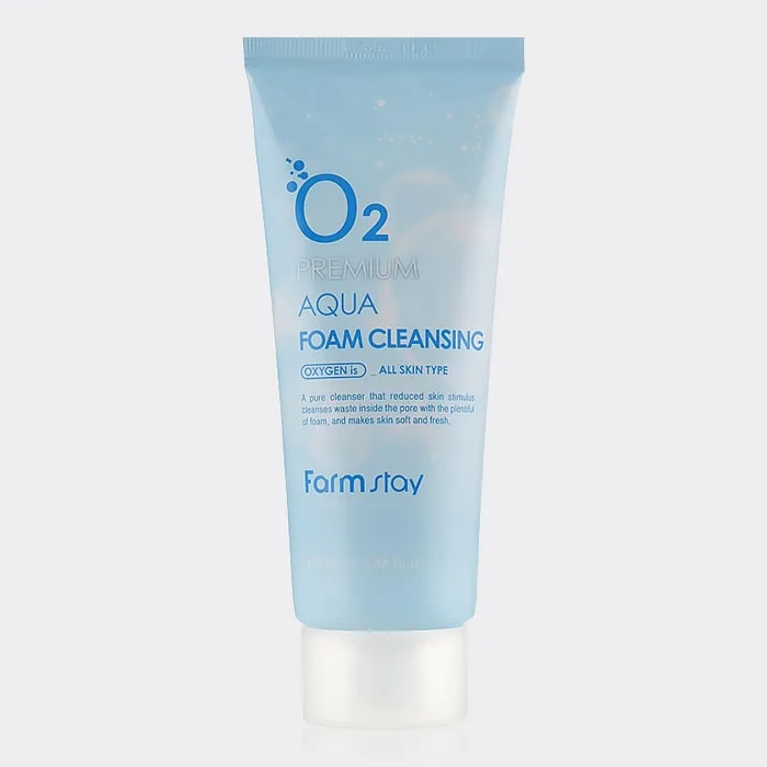 فوم شوینده پریمیوم آکوا فارم استی Farm Stay Permium Aqua Foam cleansing 100ml