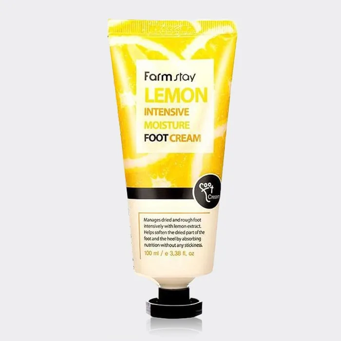 کرم پا لیمو فارم استی Farm Stay Lemon Intensive Moisture Foot Cream 100ml