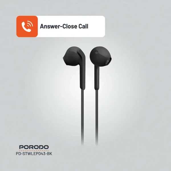 هندزفری استریو تایپ سی Porodo Soundtec PD-STWLEP043 — تصویر ۵