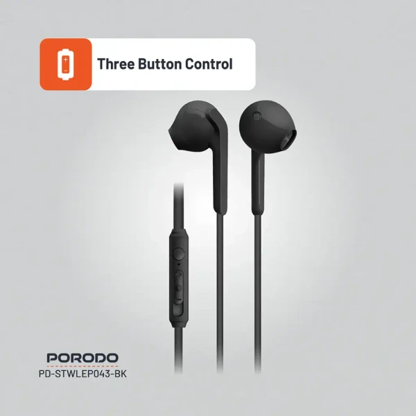 هندزفری استریو تایپ سی Porodo Soundtec PD-STWLEP043 — تصویر ۴