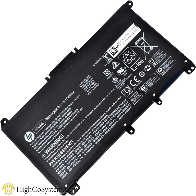 باتری لپ تاپ HP PAVILION 15DA HT03XL 3400mAh