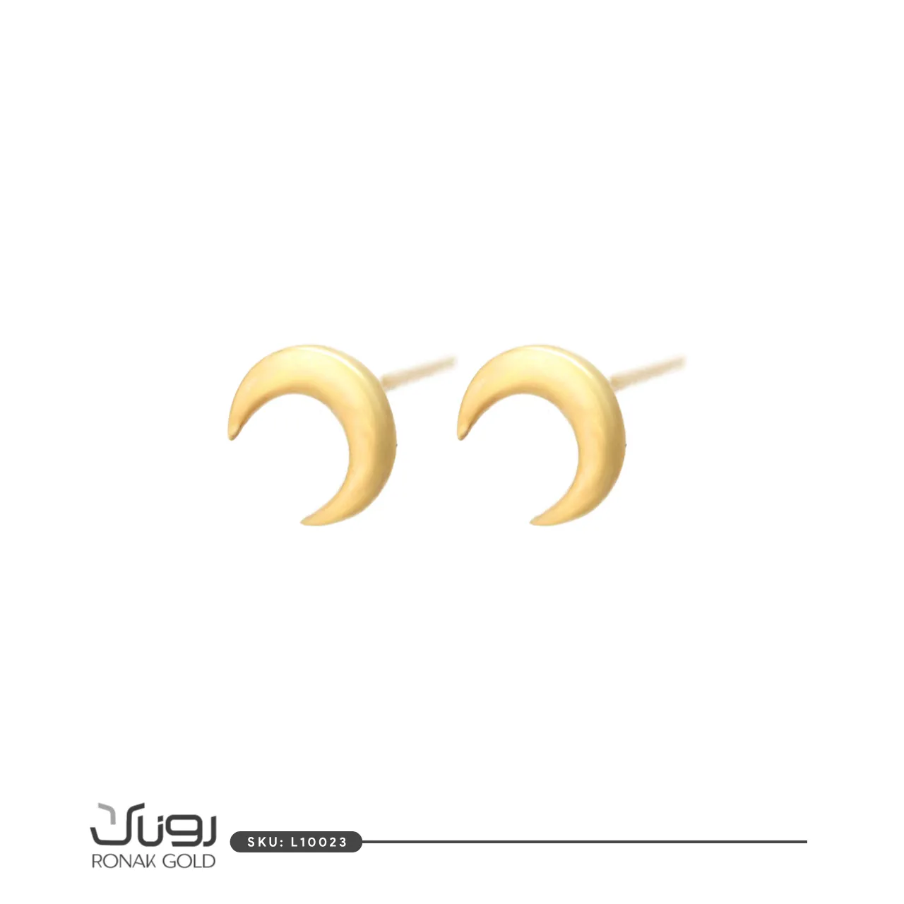 گوشواره طلای ماه