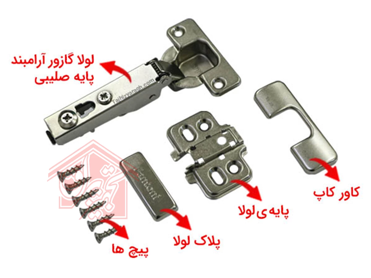 لولا گازور آرام بند استار با پایه صلیبی 3D فانتونی A011-A012-A013 — تصویر ۷