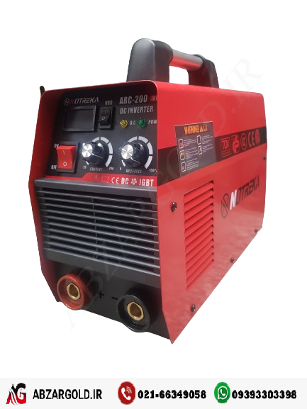 دستگاه جوش اینورتر 200 آمپر نوتریکا (NOTREKA ARC 200 (4 IGBT