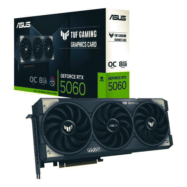 کارت گرافیک ایسوس TUF Gaming RTX 5060 OC حافظه 8 گیگابایت