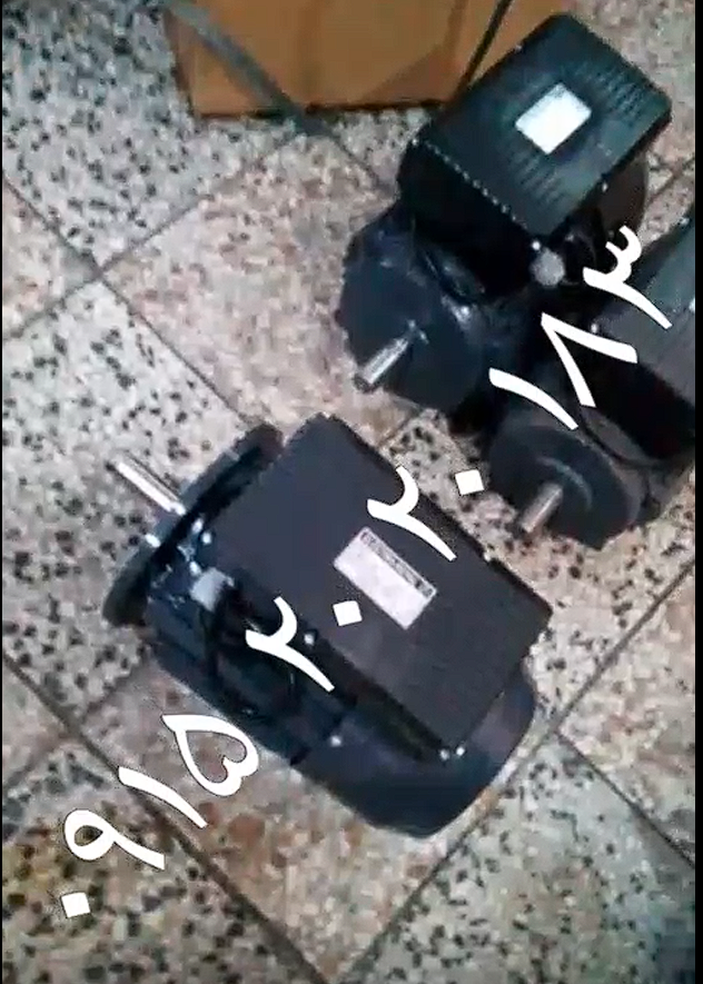 الکترو موتور دینام فلانچ 2 اسب — تصویر ۲