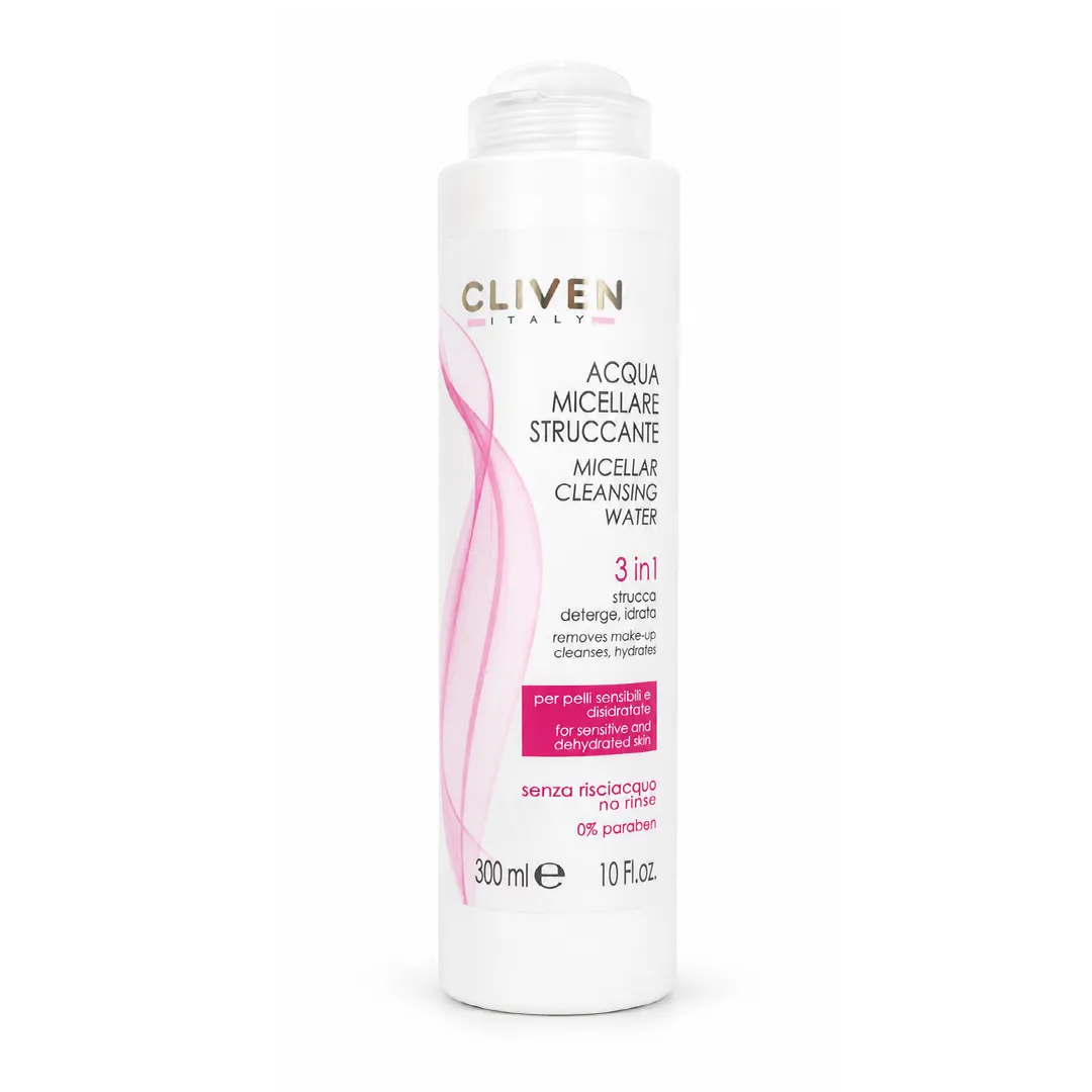 محلول پاک کننده صورت میسلار واتر کلیون MICELLAR CLEANSING WATER حجم 300 میلی لیتری