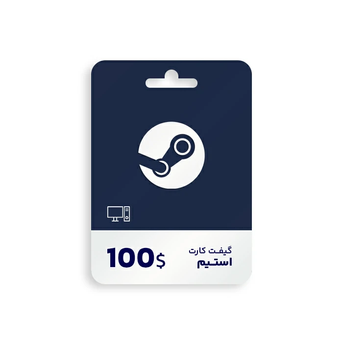 گیفت کارت استیم – 100 دلاری — تصویر ۲