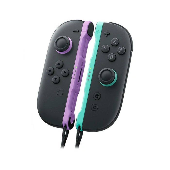 Joy Con نینتندو سوییچ 2 – بنفش و سبز روشن — تصویر ۴