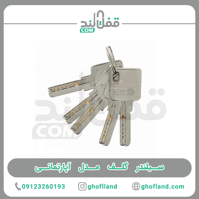سیلندر گلف مدل آپارتمانی — تصویر ۳
