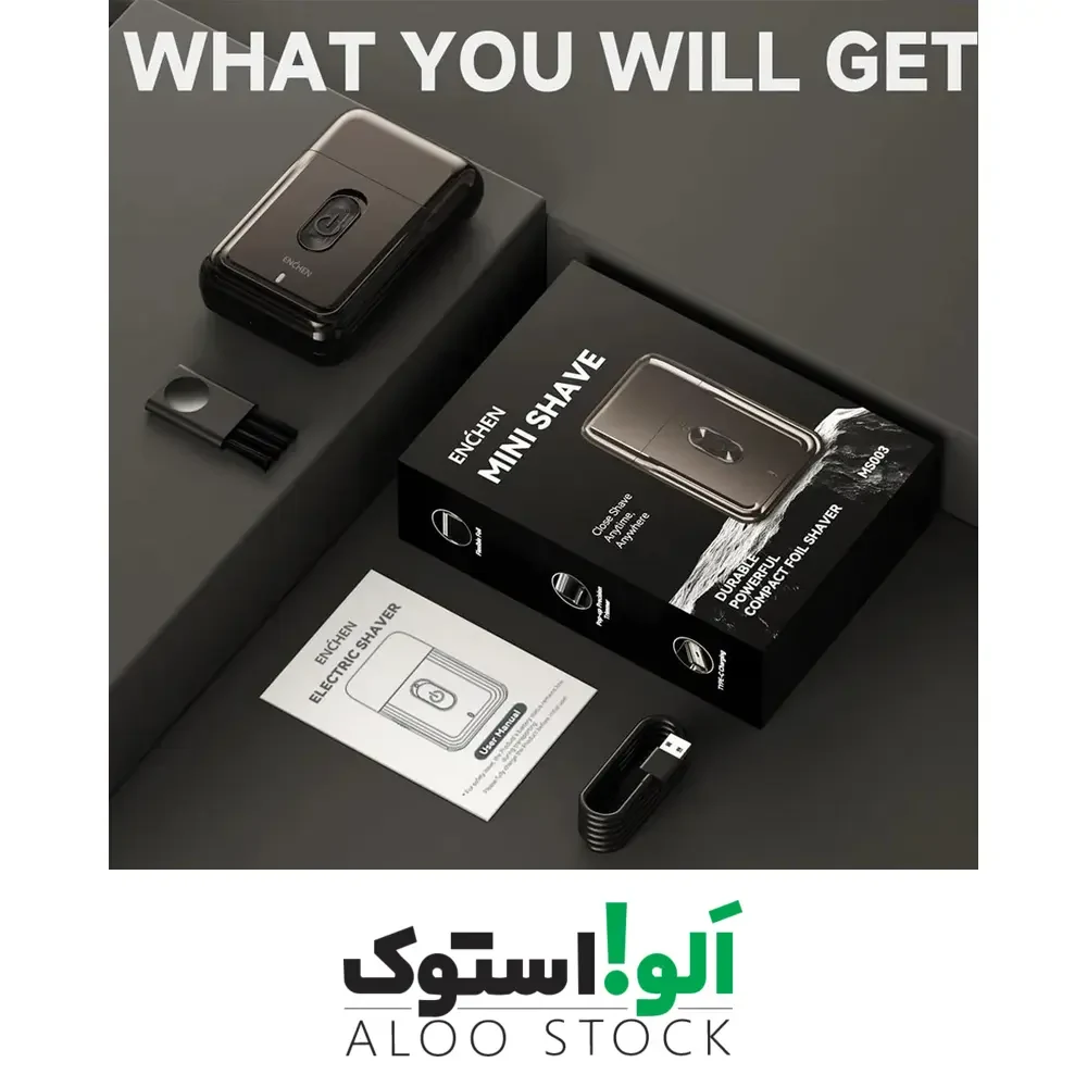 ماشین ریش تراش شیائومی مدل Enchen Mini Electric Shaver MS003 — تصویر ۸