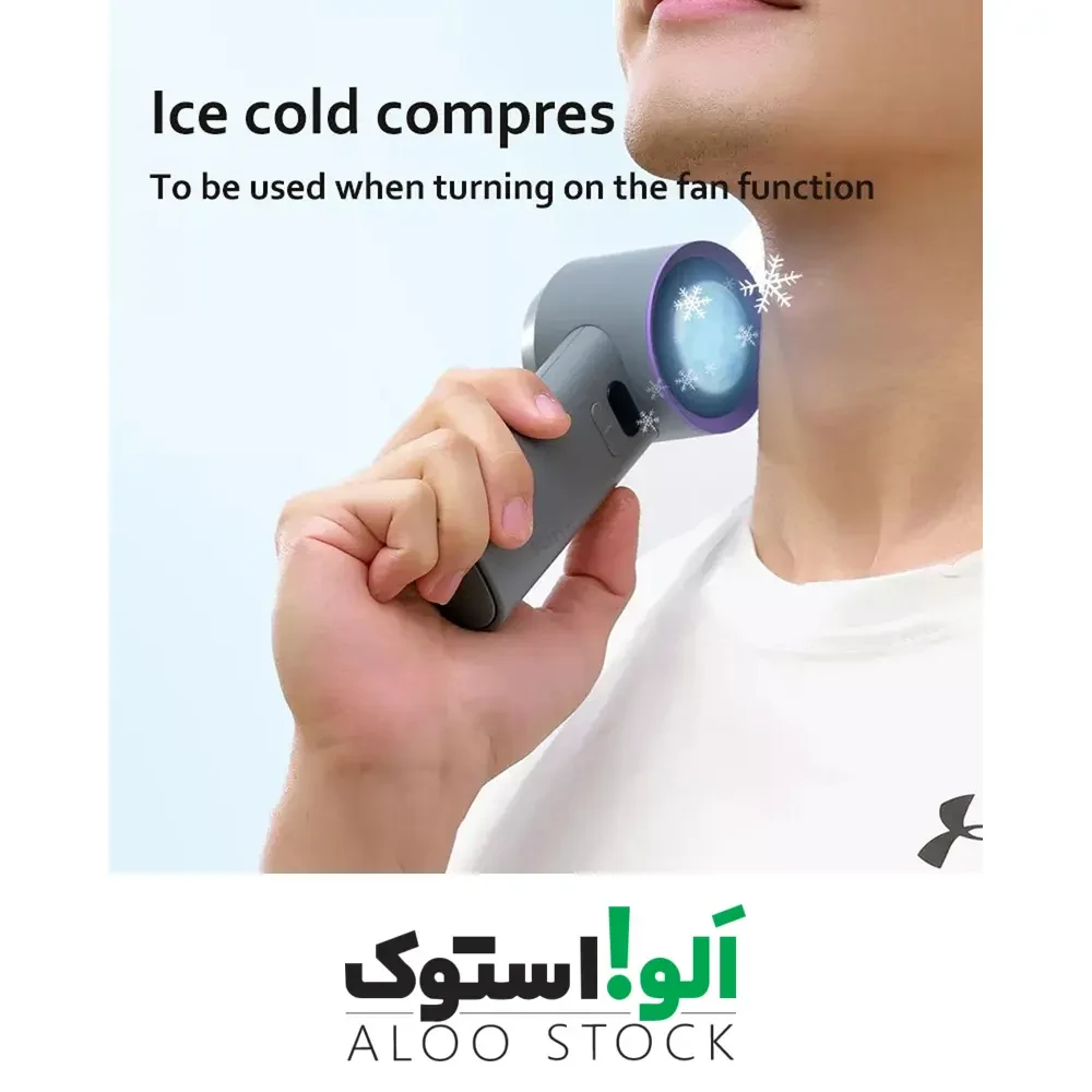 پنکه دستی مینی مدل High Speed Refrigeration Mini Handheld Fan M57 — تصویر ۶