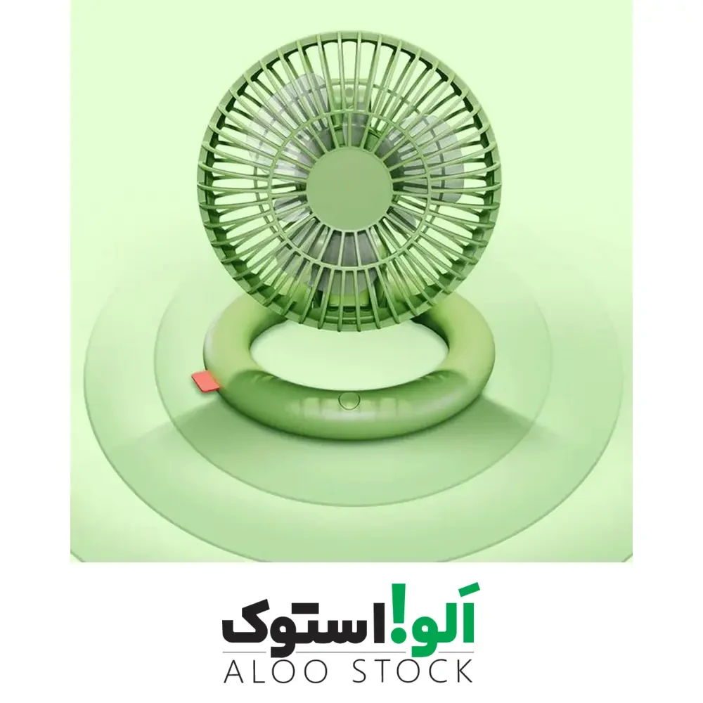 پنکه رومیزی شارژی کوالیتل مدل Qualitell Foldable Desktop Fan Z1 — تصویر ۶