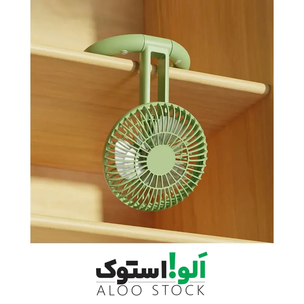پنکه رومیزی شارژی کوالیتل مدل Qualitell Foldable Desktop Fan Z1 — تصویر ۵