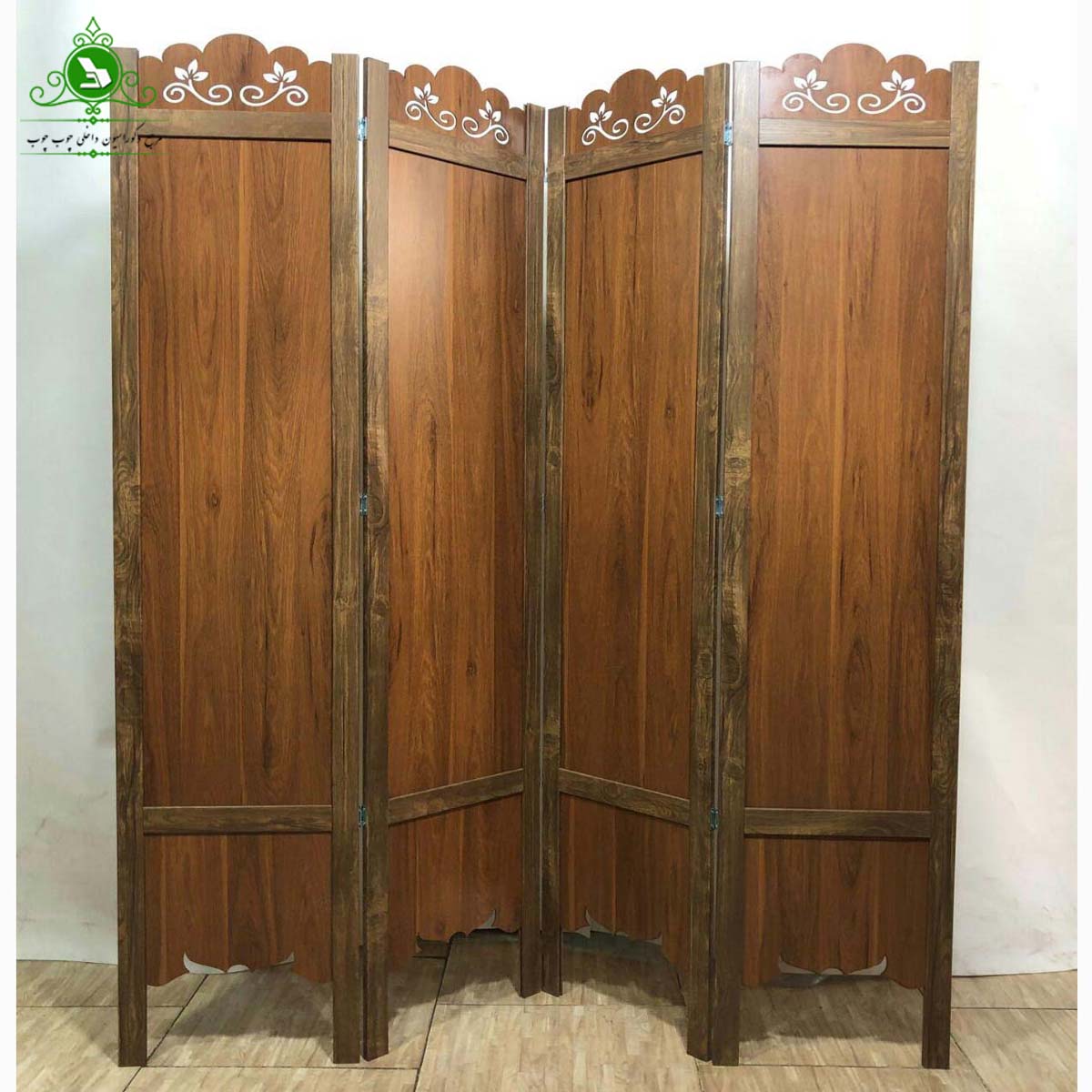 پاراوان ساده عرض 45 آنتیک طلایی