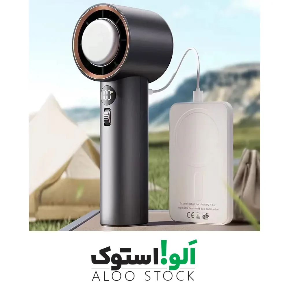 پنکه شارژی دستی شیائومی یوپین مدل Cooling Ice Compress Handheld Small Fan M70 — تصویر ۴