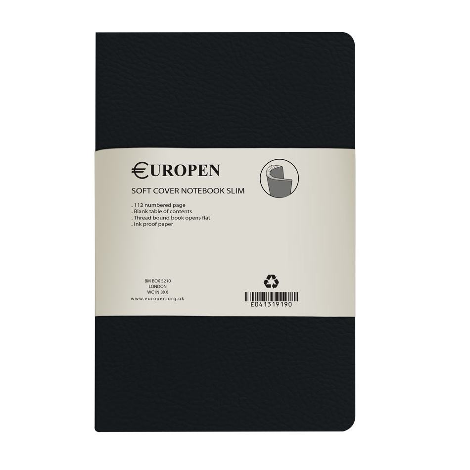 دفتر یادداشت مدل SOFTCOVER SLIM یوروپن — تصویر ۲