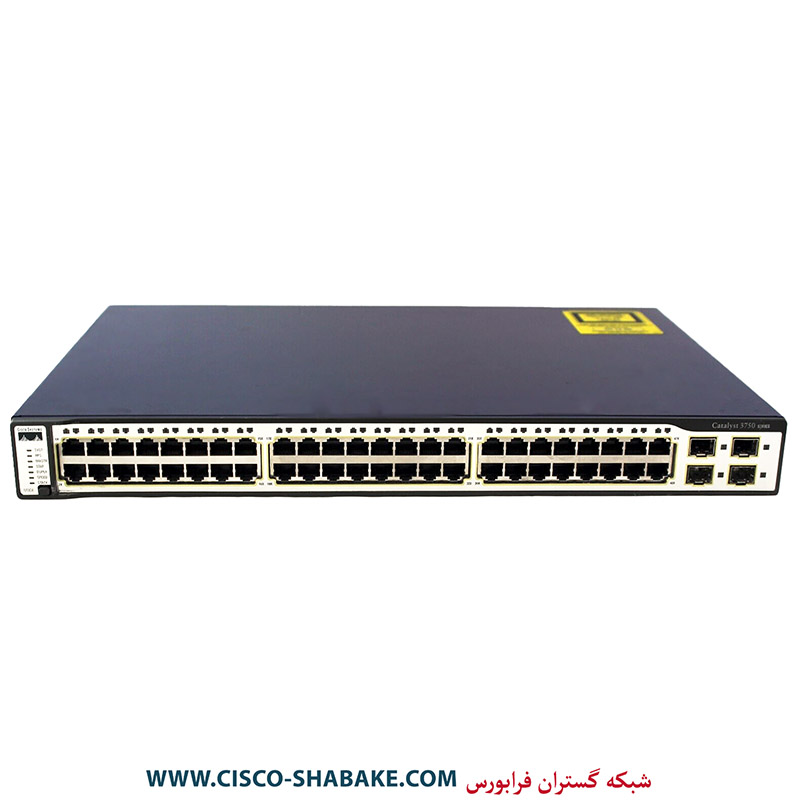 سوئیچ سیسکو WS-C3750-48TS-S — تصویر ۲