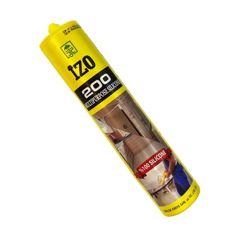 چسب آکواریوم 280 گرمی سیلیکون همه کاره شفاف ایزو IZO — تصویر ۲